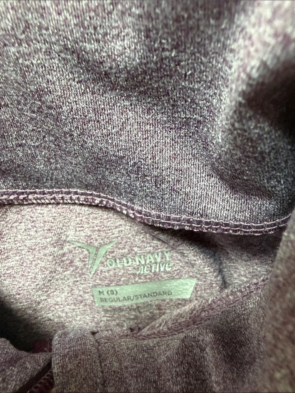 Old Navy Purple Heather Full-Zip Active Jacket